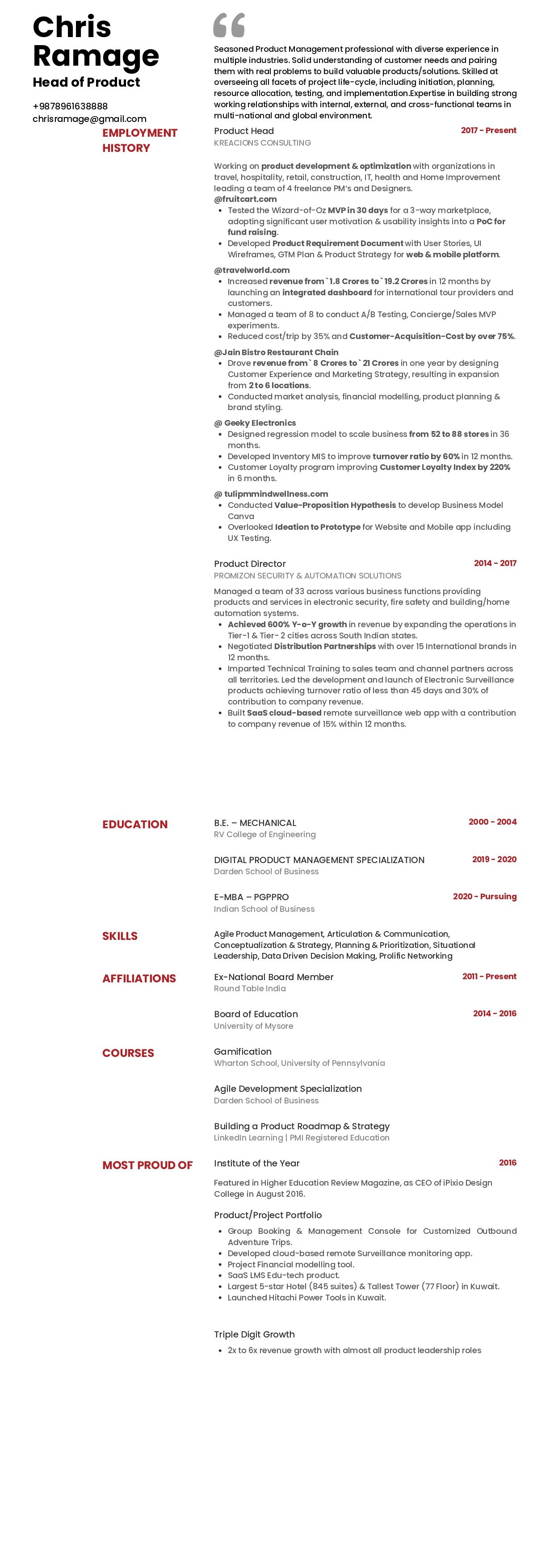 Writing A One Page Resume For Freshers 5 Examples 2023 