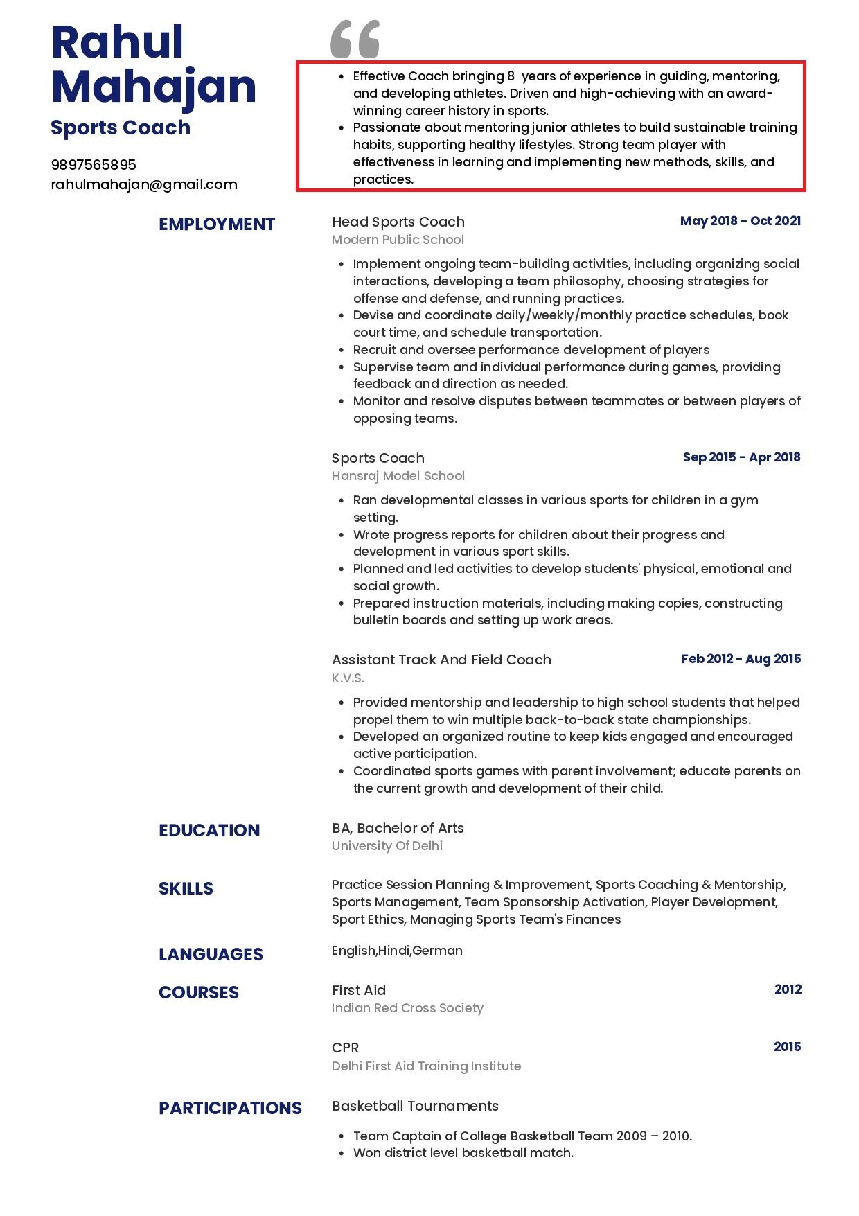 customer service resume bullet points