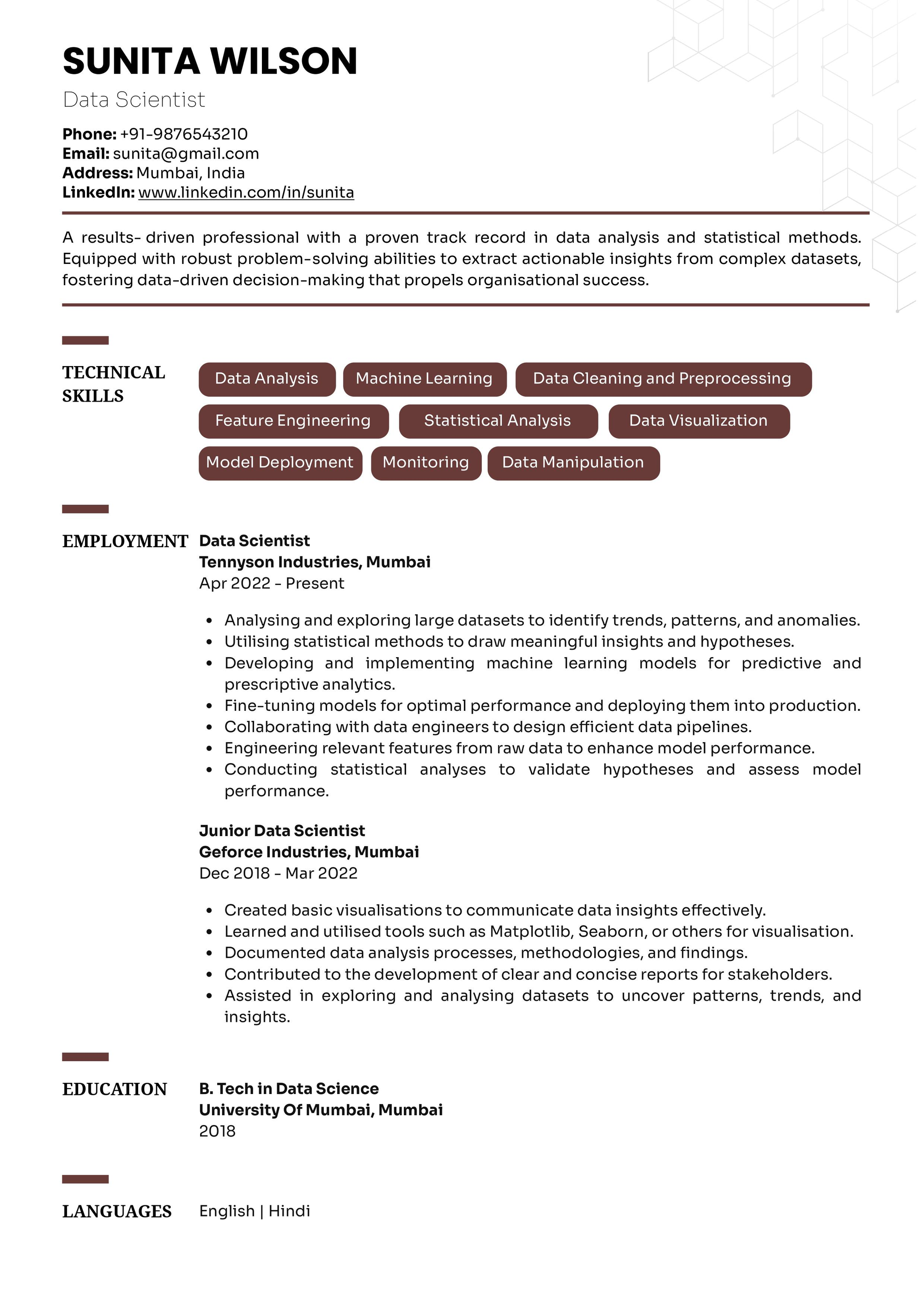 How to Become a Data Scientist in 2024 + Resume Examples
