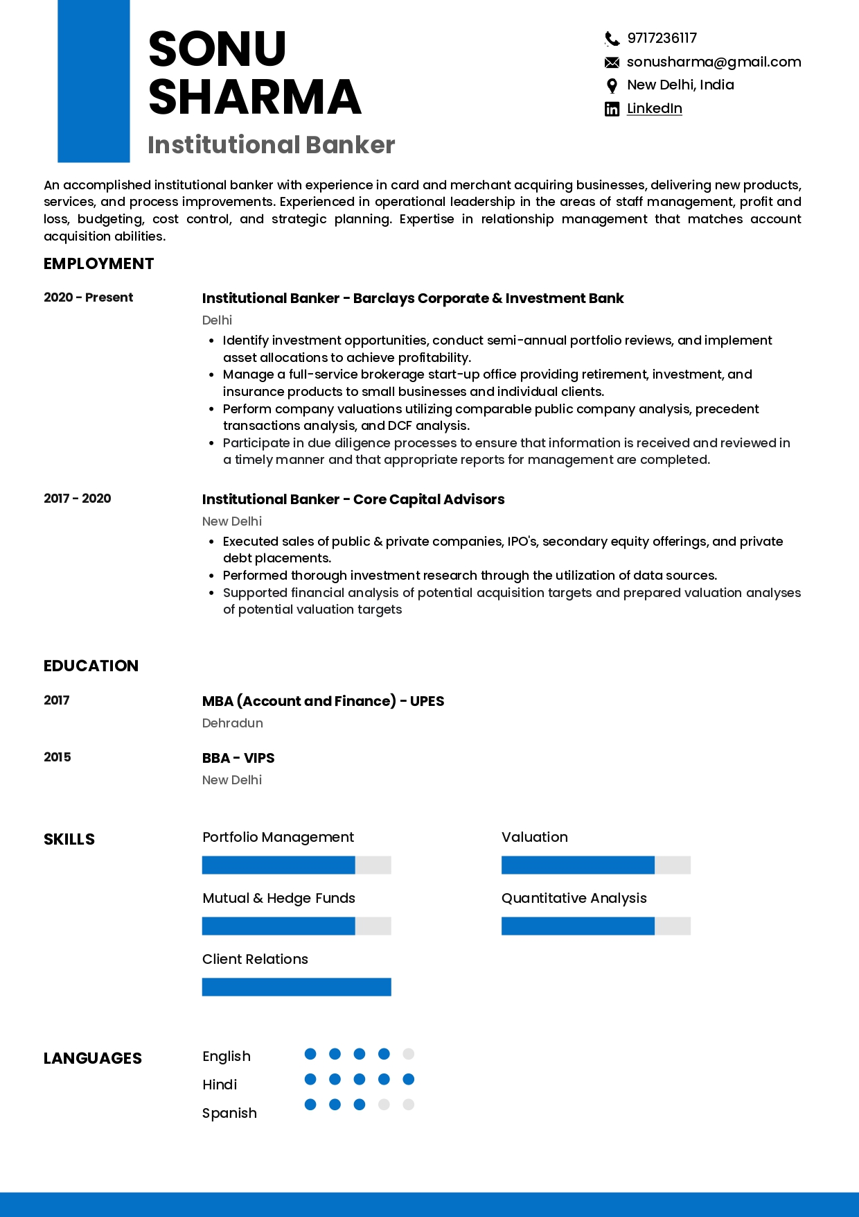 Everything About A Chronological Resume [25 Examples]