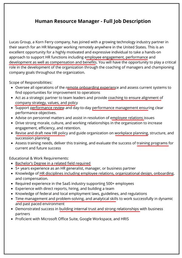 How to Tailor your Resume for Your Target Job