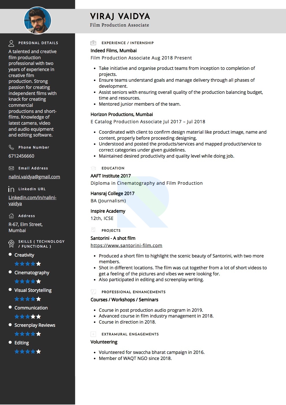 sample-resume-of-film-producer-with-template-writing-guide-resumod-co