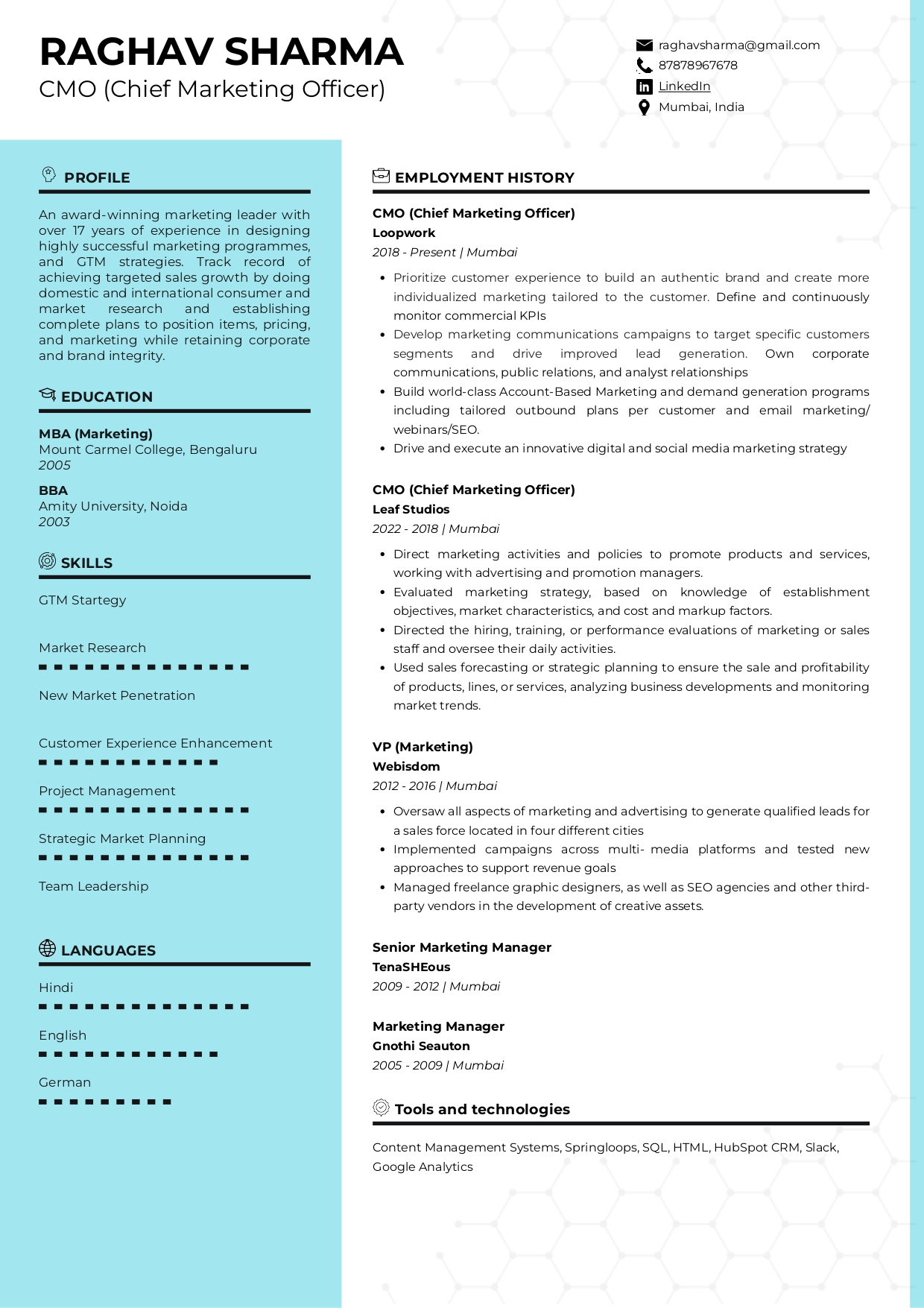 coo-resume-template-word